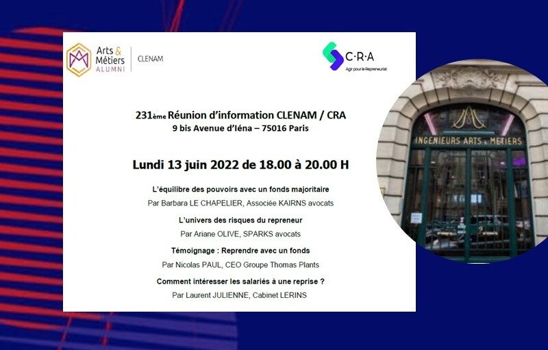 CONFERENCE DU CNAM ET cra