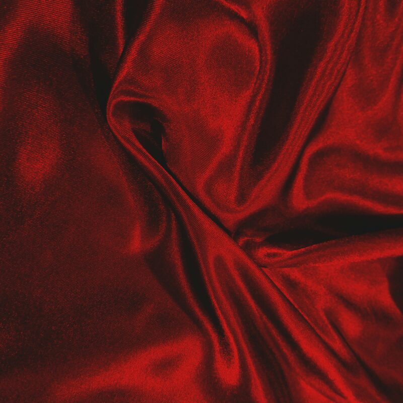 Tissus de velours rouge