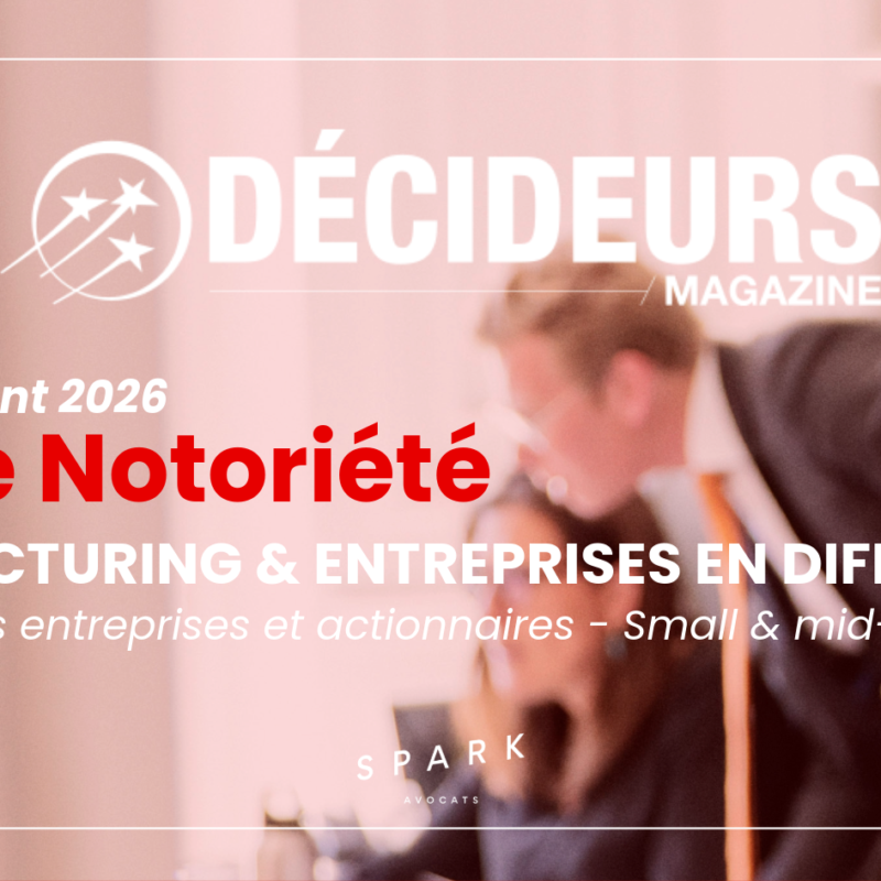 Spark Avocats Classement Décideurs