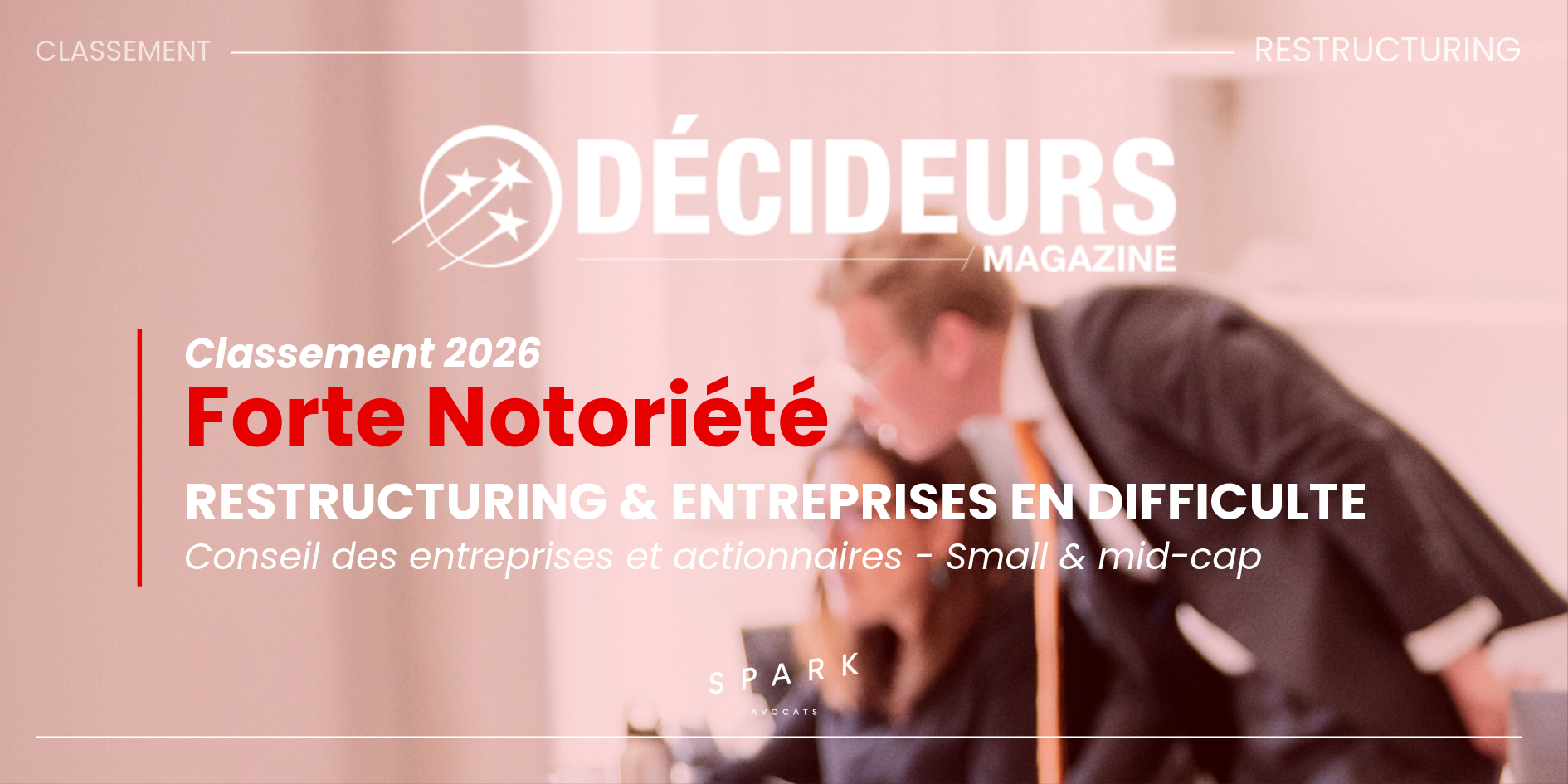 Spark Avocats Classement Décideurs
