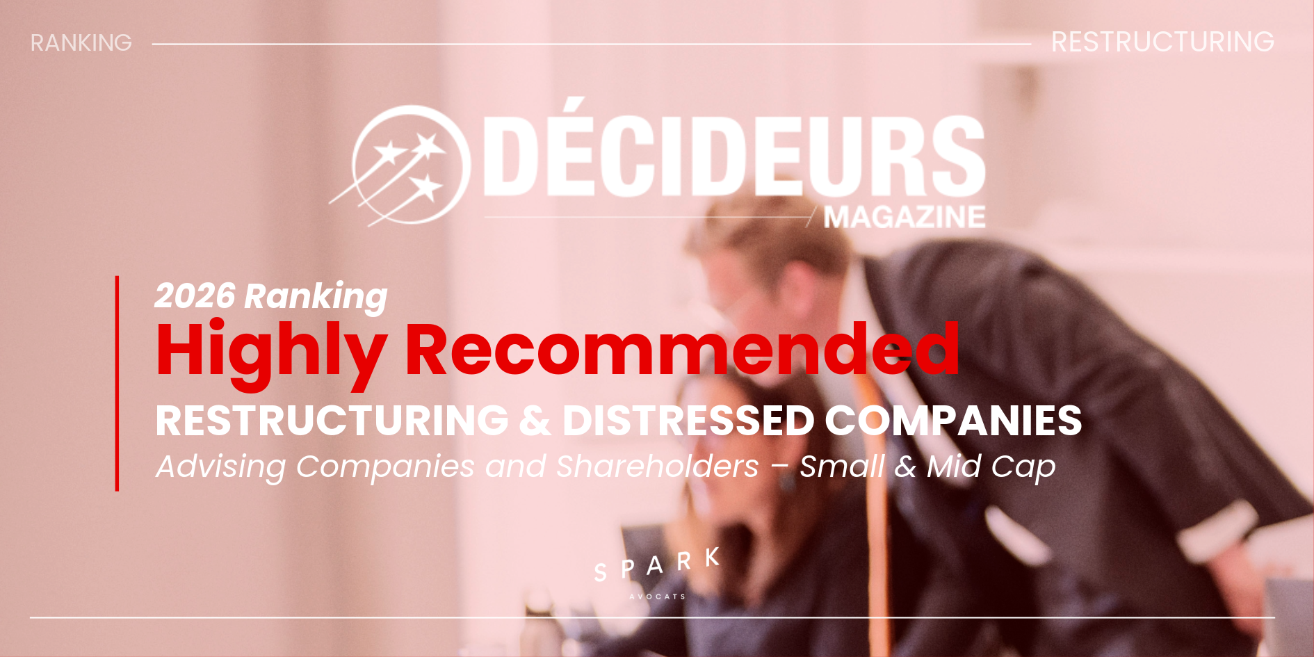 SPARK AVOCATS Décideurs ranking