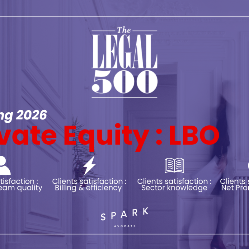 SPARK AVOCATS Legal 500 ranking